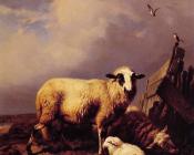 Guarding the Lamb - 尤金·约瑟夫·维保盖文